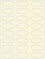 Opal Soho Oval Labels 2 1/4 x 1 (24 per sheet - 5 sheets per pack)