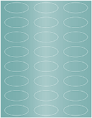 Caspian Sea Soho Oval Labels 2 1/4 x 1 (24 per sheet - 5 sheets per pack)