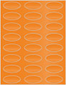 Mandarin Soho Oval Labels 2 1/4 x 1 (24 per sheet - 5 sheets per pack)