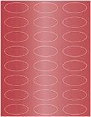 Jupiter Soho Oval Labels 2 1/4 x 1 (24 per sheet - 5 sheets per pack)