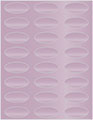 Violet Soho Oval Labels 2 1/4 x 1 (24 per sheet - 5 sheets per pack)