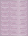 Violet Soho Oval Labels 2 1/4 x 1 (24 per sheet - 5 sheets per pack)