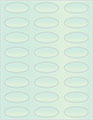 Lagoon Soho Oval Labels 2 1/4 x 1 (24 per sheet - 5 sheets per pack)