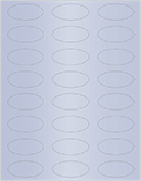 Vista Soho Oval Labels 2 1/4 x 1 (24 per sheet - 5 sheets per pack)