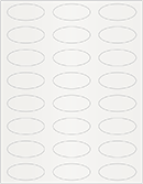 Lustre Soho Oval Labels 2 1/4 x 1 (24 per sheet - 5 sheets per pack)