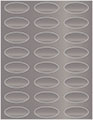 Ash Soho Oval Labels 2 1/4 x 1 (24 per sheet - 5 sheets per pack)