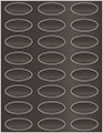 Onyx Soho Oval Labels 2 1/4 x 1 (24 per sheet - 5 sheets per pack)