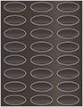 Onyx Soho Oval Labels 2 1/4 x 1 (24 per sheet - 5 sheets per pack)