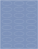 Adriatic Soho Oval Labels 2 1/4 x 1 (24 per sheet - 5 sheets per pack)