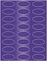 Indigo Soho Oval Labels 2 1/4 x 1 (24 per sheet - 5 sheets per pack)