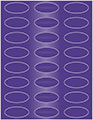 Indigo Soho Oval Labels 2 1/4 x 1 (24 per sheet - 5 sheets per pack)