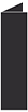 Black Landscape Card 1 x 4 - 25/Pk
