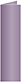Purple Landscape Card 1 x 4 - 25/Pk