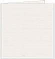 Linen Natural White Landscape Card 4 3/4 x 4 3/4 - 25/Pk