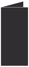 Black Landscape Card 4 x 9 - 25/Pk