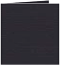 Linen Black Landscape Card 5 3/4 x 5 3/4 - 25/Pk