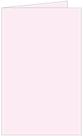 Pink Feather Landscape Card 5 1/2 x 8 1/2 - 25/Pk