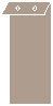 Pyro Brown Layer Invitation Cover (3 7/8 x 9 1/4) - 25/Pk