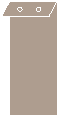 Pyro Brown Layer Invitation Cover (3 7/8 x 9 1/4) - 25/Pk