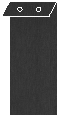 Eames Graphite (Textured) Layer Invitation Cover (3 7/8 x 9 1/4) - 25/Pk