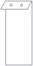 Deco (Textured) Layer Invitation Cover (3 7/8 x 9 1/4) - 25/Pk