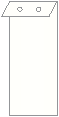 White Pearl Layer Invitation Cover (3 7/8 x 9 1/4) - 25/Pk