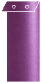 Purple Silk Layer Invitation Cover (3 7/8 x 9 1/4) - 25/Pk