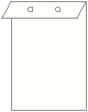 Crest Natural White Layer Invitation Cover (5 3/8 x 7 3/4) - 25/Pk