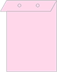 Pink Feather Layer Invitation Cover (5 3/8 x 7 3/4) - 25/Pk