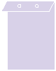 Purple Lace Layer Invitation Cover (5 3/8 x 7 3/4) - 25/Pk