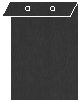 Eames Graphite (Textured) Layer Invitation Cover (5 3/8 x 7 3/4) - 25/Pk