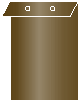 Bronze Layer Invitation Cover (5 3/8 x 7 3/4) - 25/Pk