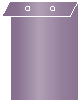 Metallic Purple Layer Invitation Cover (5 3/8 x 7 3/4) - 25/Pk