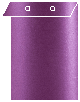 Purple Silk Layer Invitation Cover (5 3/8 x 7 3/4) - 25/Pk
