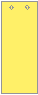 Factory Yellow Layer Invitation Insert (3 1/2 x 9) - 25/Pk