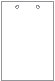 Crest Solar White Layer Invitation Insert (5 x 7 1/2) - 25/Pk