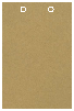 Natural Kraft Layer Invitation Insert (5 x 7 1/2) - 25/Pk