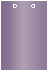 Metallic Purple Layer Invitation Insert (5 x 7 1/2) - 25/Pk