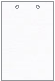 Linen Solar White Layer Invitation Insert (5 x 7 1/2) - 25/Pk