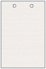 Linen Natural White Layer Invitation Insert (5 x 7 1/2) - 25/Pk