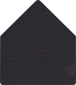 Linen Black 6 x 9 Liner (for 6 x 9 envelopes)- 25/Pk