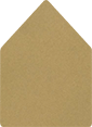 Natural Kraft 6 1/2 x 6 1/2 Liner (for 6 1/2 x 6 1/2 envelopes)- 25/Pk