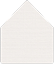 Linen Natural White A6 Liner  - 25/Pk
