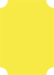 Lemon Drop Notch Card 3 1/2 x 5 - 25/Pk