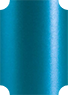 Teal Silk Notch Card 3 1/2 x 5 - 25/Pk