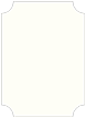 Textured Bianco Notch Card 4 1/2 x 6 1/4