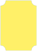 Factory Yellow Notch Card 4 1/2 x 6 1/4