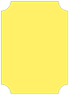 Factory Yellow Notch Card 4 1/2 x 6 1/4 - 25/Pk