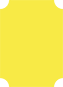 Lemon Drop Notch Card 4 1/2 x 6 1/4 - 25/Pk