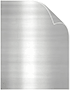 Mirri Brushed Silver Text 8 1/2 x 11 - 50/Pk